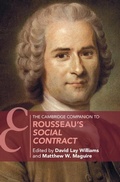 Cover: The Cambridge Companion to Rousseau's Social Contract - Cambridge University Press