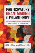 Cover: Participatory Grantmaking in Philanthropy - Georgetown University Press