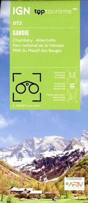 Abbildung von: Savoie - Chambery Albertville PN Vanoise: D73 - Institut Geographique National