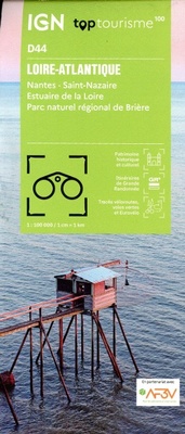 Abbildung von: Loire-Atlantique - Nantes St-Nazaire Estuaire de la Loire: D44 - Institut Geographique National