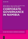 Cover: Corporate Governance in Namibia - De Gruyter