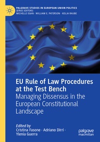 Enlarge image Cover: EU Rule of Law Procedures at the Test Bench - Palgrave Macmillan