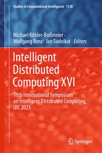 Enlarge image Cover: Intelligent Distributed Computing XVI - Springer