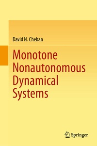 Enlarge image Cover: Monotone Nonautonomous Dynamical Systems - Springer
