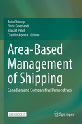 Cover: Area-Based Management of Shipping - Springer