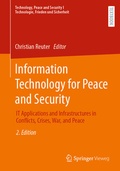 Cover: Information Technology for Peace and Security - Springer Vieweg