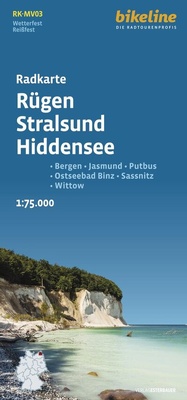 Abbildung von: Radkarte Rügen Stralsund Hiddensee (RK-MV03) - Esterbauer