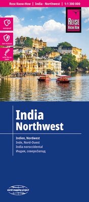 Abbildung von: Reise Know-How Landkarte Indien, Nordwest / India, Northwest (1:1.300.000) - Reise Know-How Verlag Peter Rump GmbH