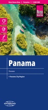 Cover: Reise Know-How Landkarte Panama (1:400.000) - Reise Know-How Verlag Peter Rump GmbH
