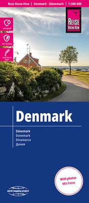 Abbildung von: Reise Know-How Landkarte Dänemark / Denmark (1:300.000) - Reise Know-How Verlag Peter Rump GmbH