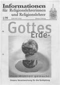 Cover: Gottes Erde - Bisch&ouml;fliches Ordin. Limburg