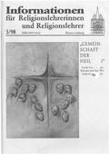 Cover: Gemeinschaft der Heiligen - Bisch&ouml;fliches Ordin. Limburg