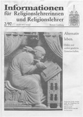 Cover: Alternativ leben. - Bisch&ouml;fliches Ordin. Limburg