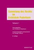 Cover: Sammlung des Rechts im Erzbistum Paderborn - Bonifatius Verlag