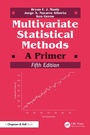 Cover: Multivariate Statistical Methods - Chapman and Hall
