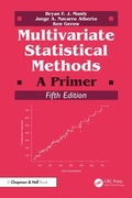 Cover: Multivariate Statistical Methods - Chapman and Hall