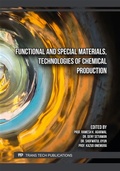 Cover: Functional and Special Materials, Technologies of Chemical Production - Trans Tech Publications Ltd