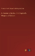 Cover: An Answer to the Rev. E.A. Stopford's 'Weapons of Schism'. - Outlook Verlag