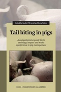 Cover: Tail biting in pigs - Brill