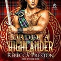 Cover: Order a Highlander - Tantor Audio