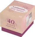 Cover: Loslassen. Gott lassen. 40 Wunschk&auml;rtchen - SCM