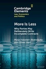 Bild: More is Less - Cambridge University Press