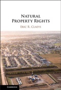 Cover: Natural Property Rights - Cambridge University Press