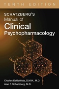 Cover: Schatzberg's Manual of Clinical Psychopharmacology - American Psychiatric Association Publishing