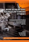Cover: Machine Building and Energy: New Concepts and Technologies (2nd MBENCT) - Trans Tech Publications Ltd