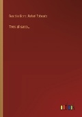 Cover: Tres al saco... - Outlook Verlag