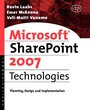 Cover: Microsoft SharePoint 2007 Technologies - Digital Press