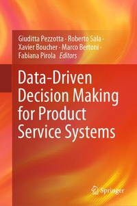 Enlarge image Cover: Data-Driven Decision Making for Product Service Systems - Springer