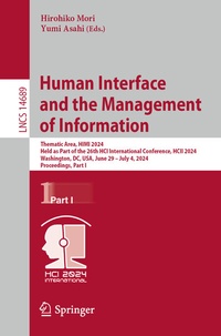 Abbildung von: Human Interface and the Management of Information - Springer