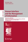 Cover: Human Interface and the Management of Information - Springer