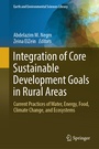 Cover: Integration of Core Sustainable Development Goals in Rural Areas - Springer
