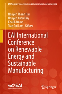 Abbildung von: EAI International Conference on Renewable Energy and Sustainable Manufacturing - Springer