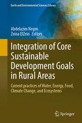 Cover: Integration of Core Sustainable Development Goals in Rural Areas - Springer