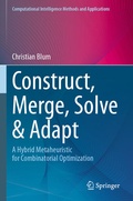 Cover: Construct, Merge, Solve & Adapt - Springer