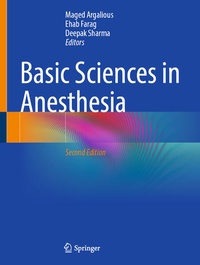 Enlarge image Cover: Basic Sciences in Anesthesia - Springer