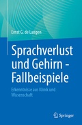 Abbildung von: Sprachverlust und Gehirn - Fallbeispiele - Springer