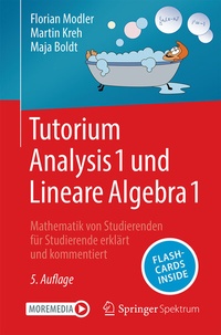 Abbildung von: Tutorium Analysis 1 und Lineare Algebra 1 - Springer Spektrum