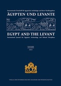 Cover: &Auml;gypten und Levante XXXIII / Egypt and the Levant XXXIII (2023) - Verlag der &ouml;sterreichischen Akademie der Wissenschaften