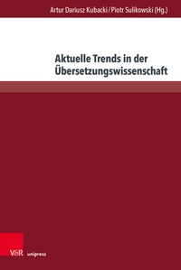 Abbildung von: Aktuelle Trends in der Übersetzungswissenschaft - Brill Deutschland