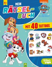 Abbildung von: PAW Patrol Mein Rätselbuch mit 40 Tattoos - Schwager & Steinlein