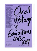 Cover: Oral History of Exhibitions 2013-2019 - New Toni Press