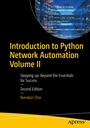 Cover: Introduction to Python Network Automation Volume II - APress