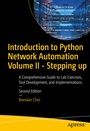 Cover: Introduction to Python Network Automation Volume II - APress