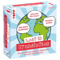Abbildung von: Lost in Translation - Das Spiel mit den schrägsten Redensarten aus mehr als 30 Sprachen - Frech