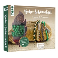 Abbildung von: Boho-Schmuckset Hope & Dreams (Grün) - Frech
