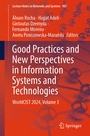 Cover: Good Practices and New Perspectives in Information Systems and Technologies - Springer